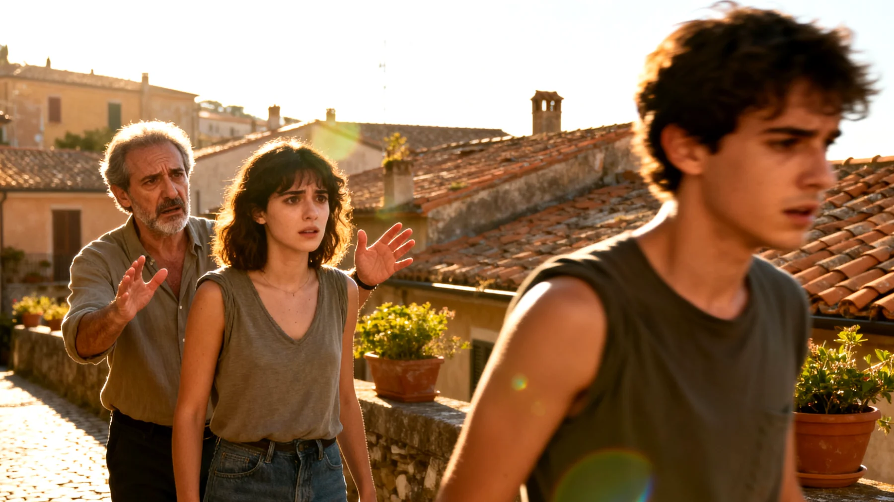 Un papà si rende conto di essere iperprotettivo con i propri figli ormai giovani adulti, limitando la loro autonomia e capacità di affrontare le sfide della vita adulta, creando tensioni e dipendenza emotiva"