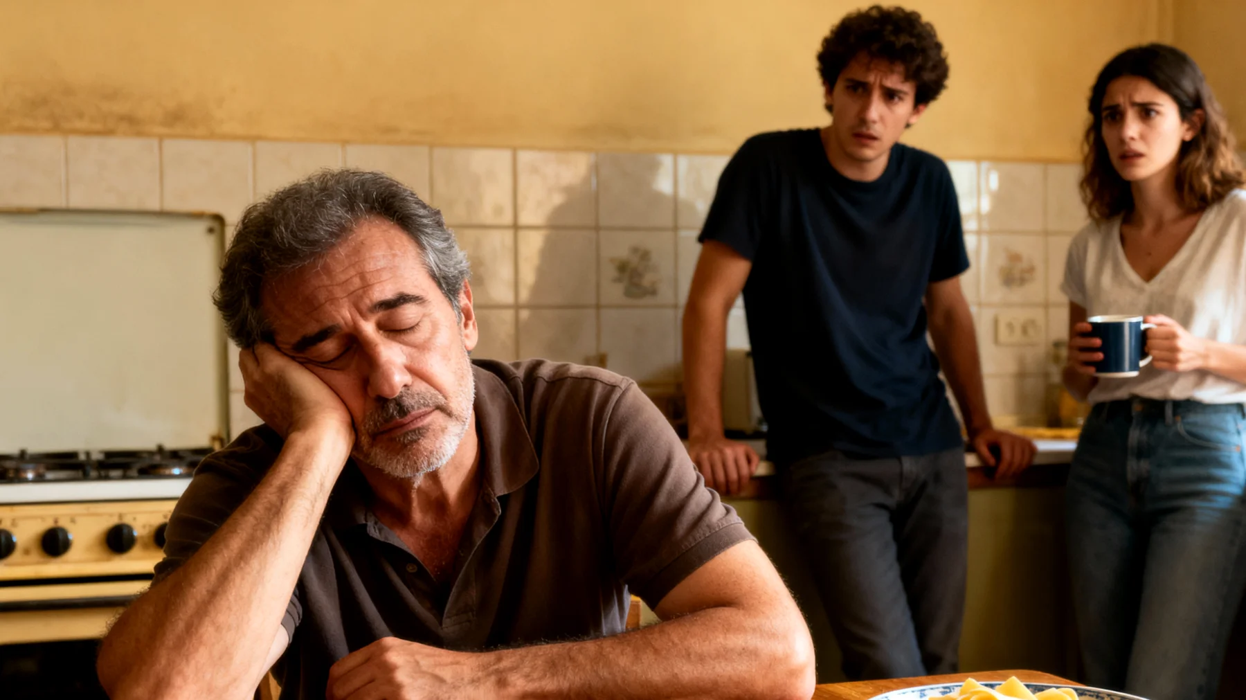 Il papà, impegnato tra lavoro e responsabilità quotidiane, fatica a trovare energie e tempo di qualità da dedicare ai figli giovani adulti, che ora hanno bisogni relazionali più complessi e cercano un confronto più maturo e paritario con la figura paterna."