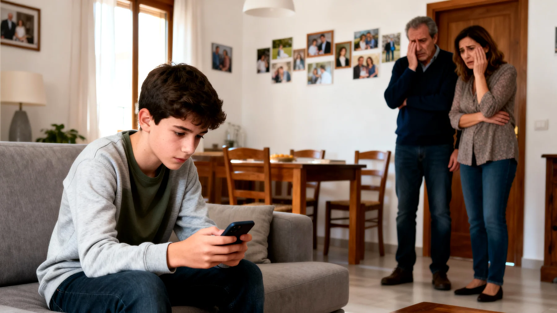 Genitori che faticano a gestire la dipendenza eccessiva di adolescenti che non sviluppano autonomia emotiva e pratica"